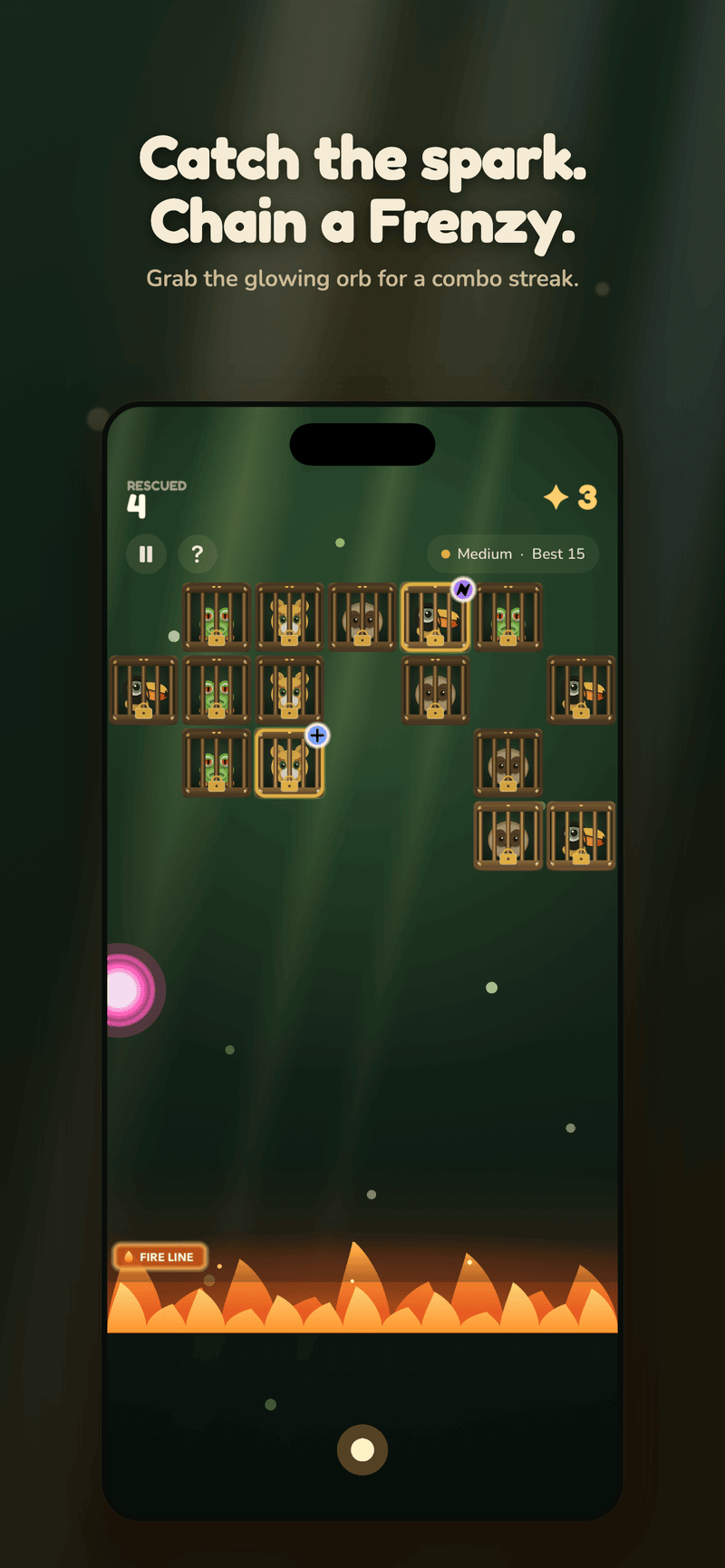 Cage Break gameplay screenshot