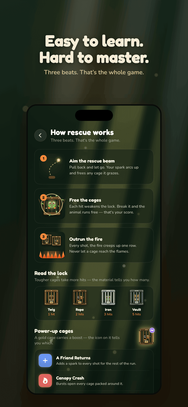 Cage Break gameplay screenshot