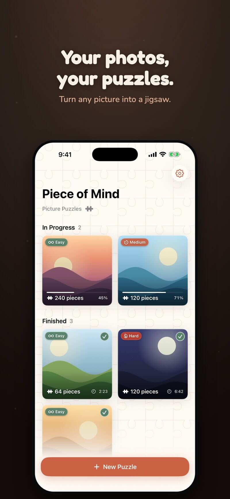 Piece of Mind gameplay screenshot